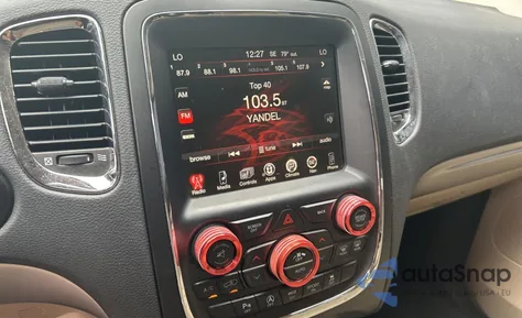 2017 Dodge Durango Gt from USA, damaged, VIN 1C4RDHDGXHC697608